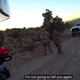 Gun-wielding “camo dudes” in an encounter recorded by the YouTube channel MacADVentures.